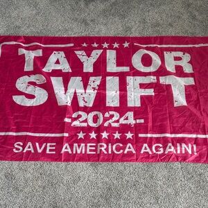 Pink Taylor Swift 2024 Banner/Flag